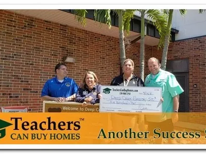 Deep Creek Elementary in Port Charlotte accepts the first donation we have given