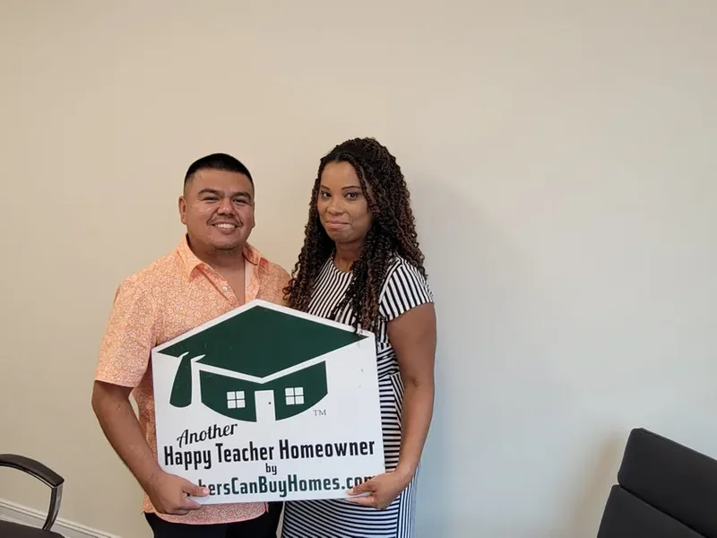 Gerson and Keila who works — Villas Elementary — Lee County FL teacher home buyer