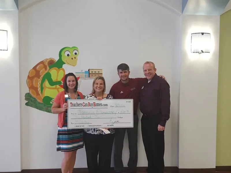 Teachers Can Buy Homes Honors Kindergarten Teacher — Tortuga Elementary — Lee County FL teacher home buyer